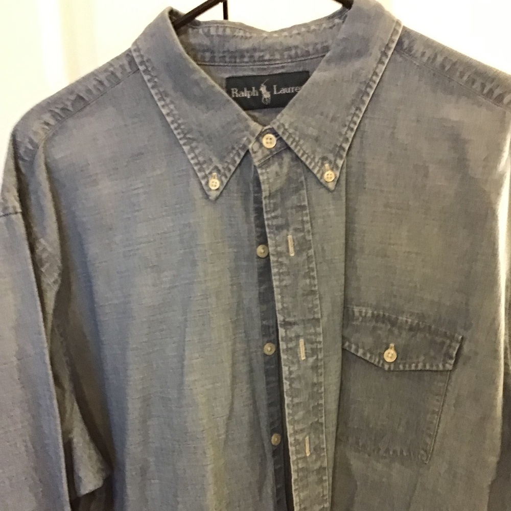 RALPH LAUREN DEIM STYLE CASUAL L/S SHIRT